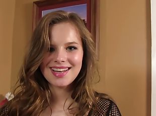 Provocative room-mate Jillian Janson enjoys getting fucked in doggy