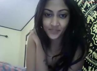 amateur, indien, webcam, solo, brunette