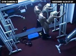Hot Blonde gets her Daily Workout