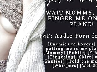 F4F  ASMR Audio Porn for women  Be careful with your hands, I'm not wearing panties!  Public Play