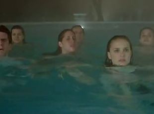 Sexy Natalie Portman and Lots Of Hot Babes Swimming In Their Panties