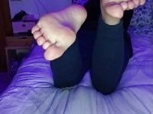 Someone filmed my feet
