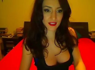 Remarkable webcam beauty has a cock for you