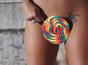 vagina-pussy, sayang, lollipop, erotis