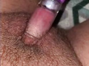 clitoris, grasa, masturbare-masturbation, amatori, bbw, solo, pula
