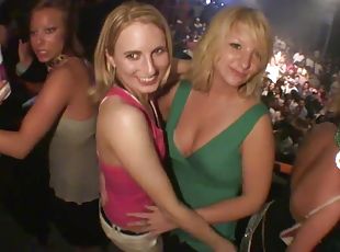 Stunning girls wanna have some fun with cocky bastards