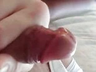 Suck and stroke until cum in mouth (I love her lips)