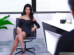 Buried Desires-Amazing fuck with an office secretary