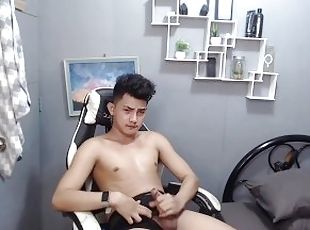 asiatisk, onani, gammel, amatør, udløsning, kæmpestor-pik, spiller, ung-18, webcam, ældre