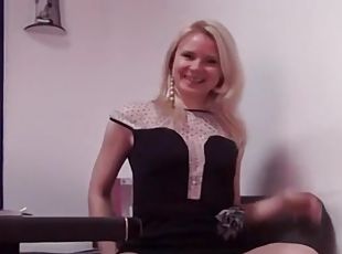 As cute as my secretary is, I couldnt resist slamming my cock deep inside that hairless snatch!
