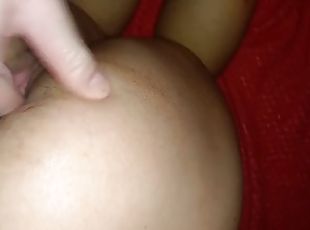 Awesome doggy style fisting in pussy for my horny slut wife
