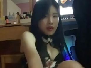 asia, amatir, blowjob-seks-dengan-mengisap-penis, webcam, korea