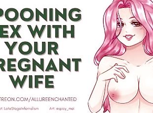 hamil, isteri, pijat, creampie-ejakulasi-di-dalam-vagina-atau-anus-dan-keluarnya-tetesan-sperma, berciuman, erotis