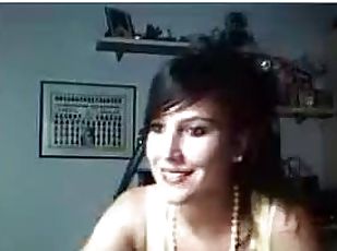 Teen Hottie Is A Show Off For Her Webcam