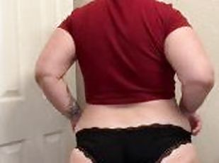 Sexy PAWG Tries on Panties - Request Video