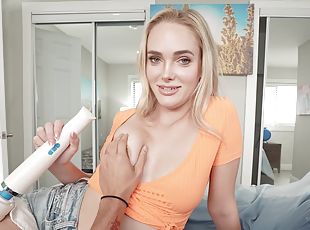 HD POV video of gorgeous Athena Fleurs having anal sex in missionary
