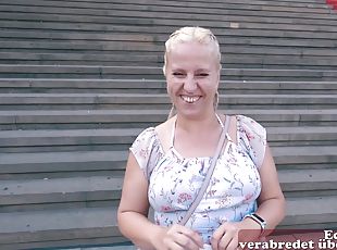 German ugly blonde housewife teen pick up