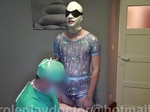 PVC boy deflowered by the doctor