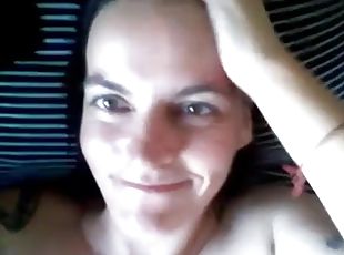 masturbação, cona-pussy, mulher-madura, natural, webcam, sozinho
