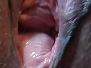 klitoris, feit, orgasme, pussy, squirt, amatør, interracial, bbw, fingret, pov