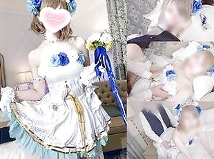 ????(vol1) Cosplay Having sex with an idol while still in our wedding dress costumes.?Aliceholic13?