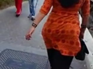Hot Pakistani ass walking in the park