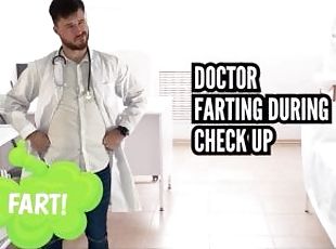 Doctor farting during check up