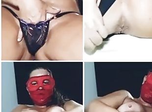masturbation, amateur, jouet, pornstar, compilation, belle-femme-ronde, brésil, blonde, gode, bout-a-bout