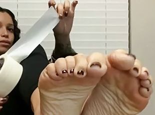 bdsm, pieds, fétiche, bondage, brunette