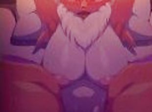 Furry short Renamon Digimon Hentai anime