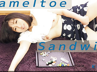 Cameltoe Sandwich - Fetish Japanese Video