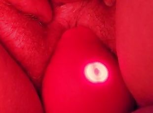 clitoris-bagian-atas-vagina-paling-sensitif, berambut, orgasme, vagina-pussy, mainan, sudut-pandang, berpengalaman, pengisapan