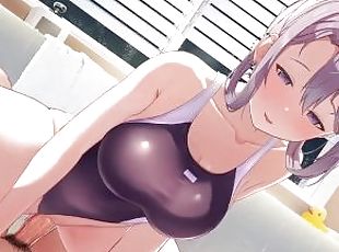 hentai uncensored stepsister badly wanted to fuck after the pool