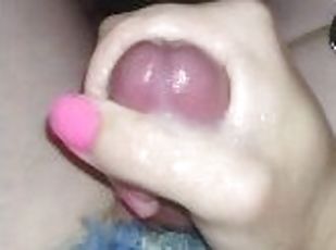 clito, énorme, masturbation, ejaculation-sur-le-corps, hardcore, horny, bite
