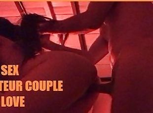 We fucked hard in the red room with my boyfriend thenof a party in the city. Amateur Real Sex
