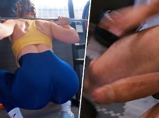 Hot Gym Girl Vs BBC ANAL Pounding After Her Workout - ThorriandJax
