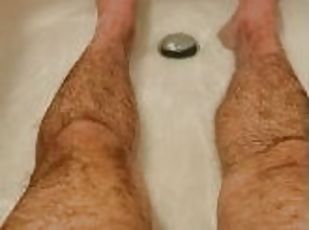 kupanje, masturbacija, skirt, amaterski, stopala-feet, sami
