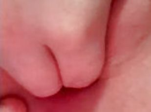 klitoris, pička-pussy, prstima, usko, savršeni, sami, mokri