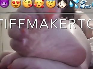 Fat creamy toes  $stiffmakertoes $app