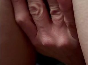 bañando, cuatro-patas, masturbación, orgasmo, esposa, amateur, masaje, con-los-dedos, ducha