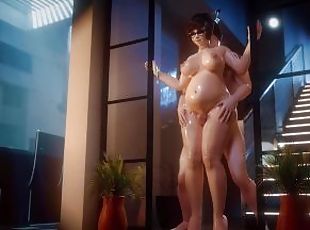 mature pregnant fuck by her sfm 3d