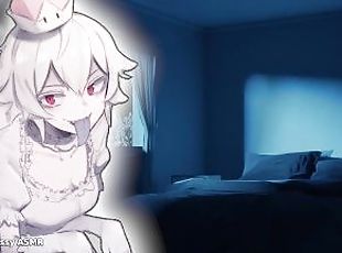 [ASMR] Spooky Ghost Femboy Haunts You While You Try to Rest! ????