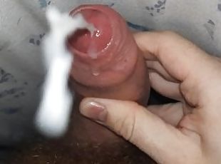 poilue, énorme, masturbation, ejaculation-sur-le-corps, ejaculation, sperme, solo, bite
