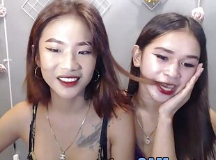 asiático, amateur, casero, zorra-slut, webcam, mona