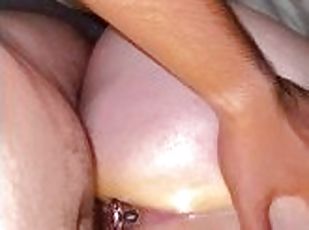 Close up Doggystyle with anal butt plug