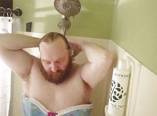 mandi, anal, mainan, pelacur-slut, mandi-shower, basah, liar
